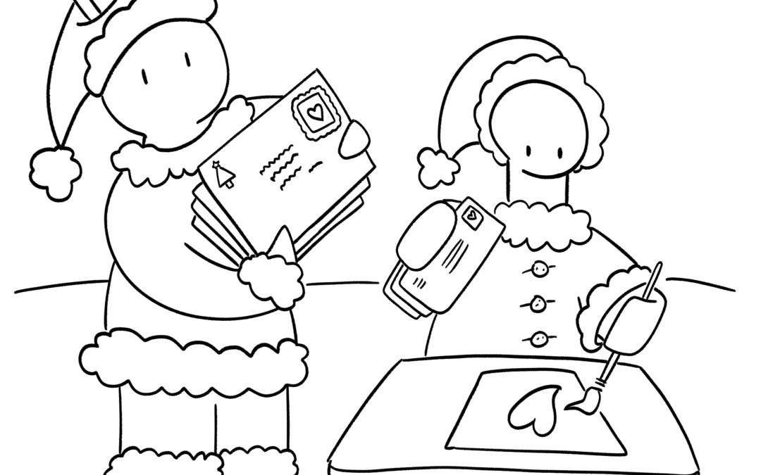 Holiday Coloring Pages!